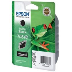 Epson Frog T0548 Ultrachrome Ink, Ink Cartridge, Matte Black Single Pack, C13T05484010